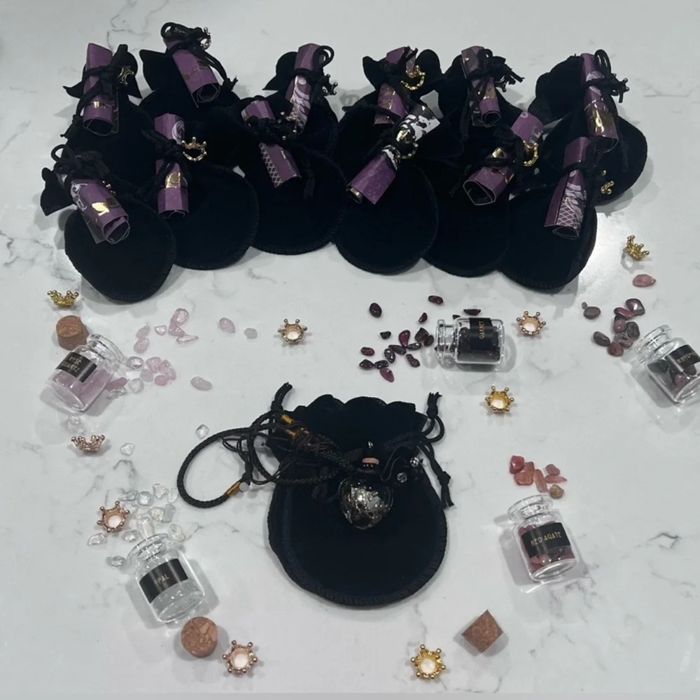 One Question Psychic Tarot Reading With Crystals Intention Pouch
